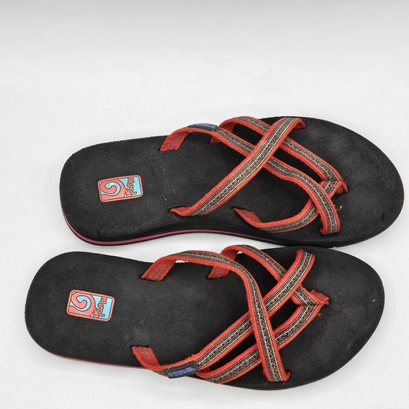 Teva Women's Olowahu Flip Flops -size 6 - Picture 4 of 15